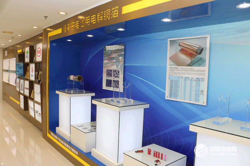 調(diào)研團一行參觀聯(lián)合銅箔展廳