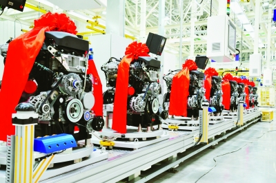 F1發(fā)動(dòng)機(jī)裝配線