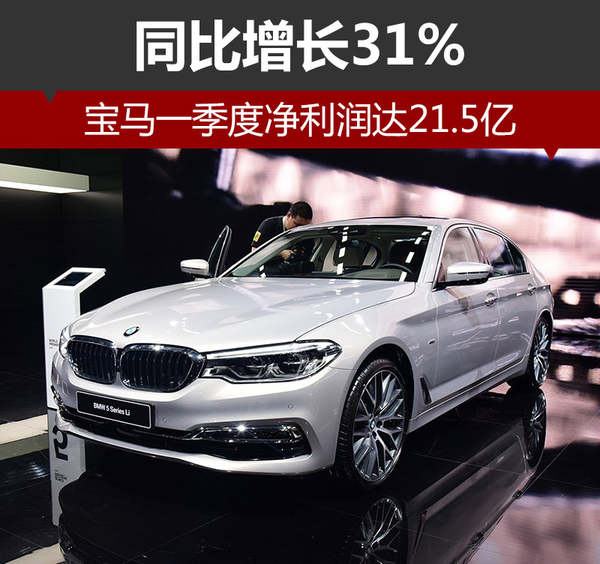 寶馬一季度凈利潤達21.5億 全球累計銷售新車587237輛 寶馬一季度凈利潤達21.5億 全球累計銷售新車587237輛