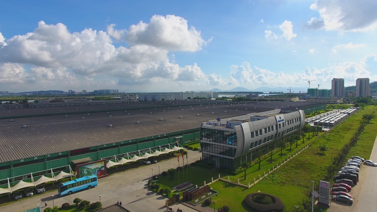 銀隆新能源珠海產業園俯瞰