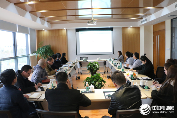 中國鋰電新能源產業鏈調研團一行與力信能源相關領導交流、座談