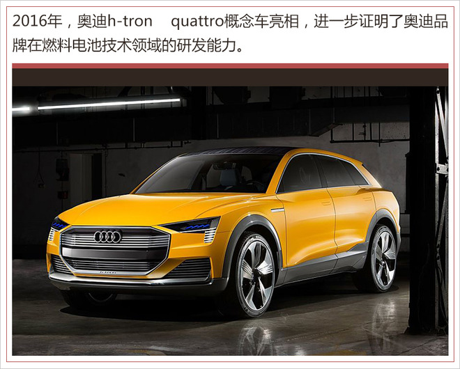 奧迪與現代親密合作 共同發展氫燃料電池汽車