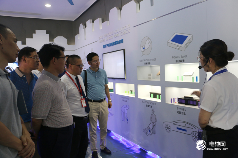 中國鋰電新能源產業鏈調研團一行參觀天能集團