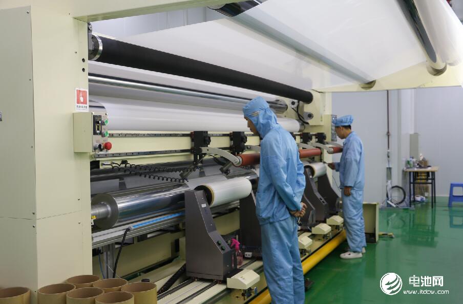 電池百人會企業家一行參觀考察青島藍科途膜材料有限公司