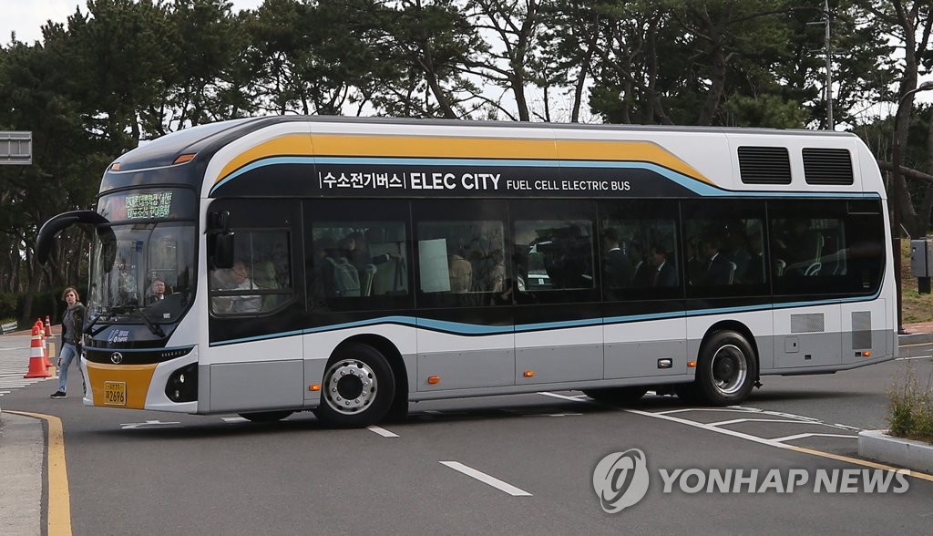 韓國計(jì)劃2022年2000輛氫燃料電池巴士上路