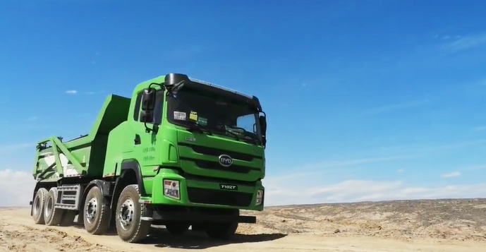 比亞迪純電動自卸車挑戰高溫極限 彰顯新能源重卡領域先進技術 比亞迪純電動自卸車挑戰高溫極限 彰顯新能源重卡領域先進技術