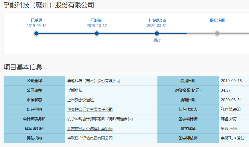 孚能科技 孚能科技