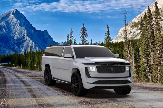 Triton Model h電動八座SUV 續(xù)航達1127公里