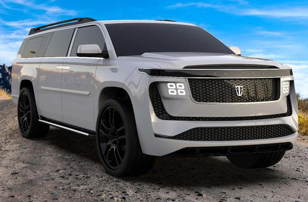 Triton Model h電動八座SUV 續(xù)航達1127公里