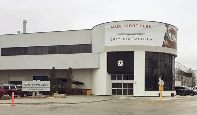 圖注：FCA溫莎組裝工廠
