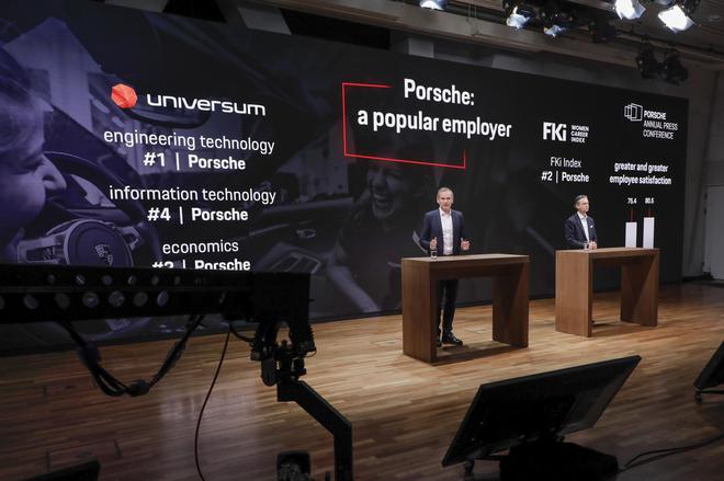 保時(shí)捷召開2021年新聞發(fā)布會