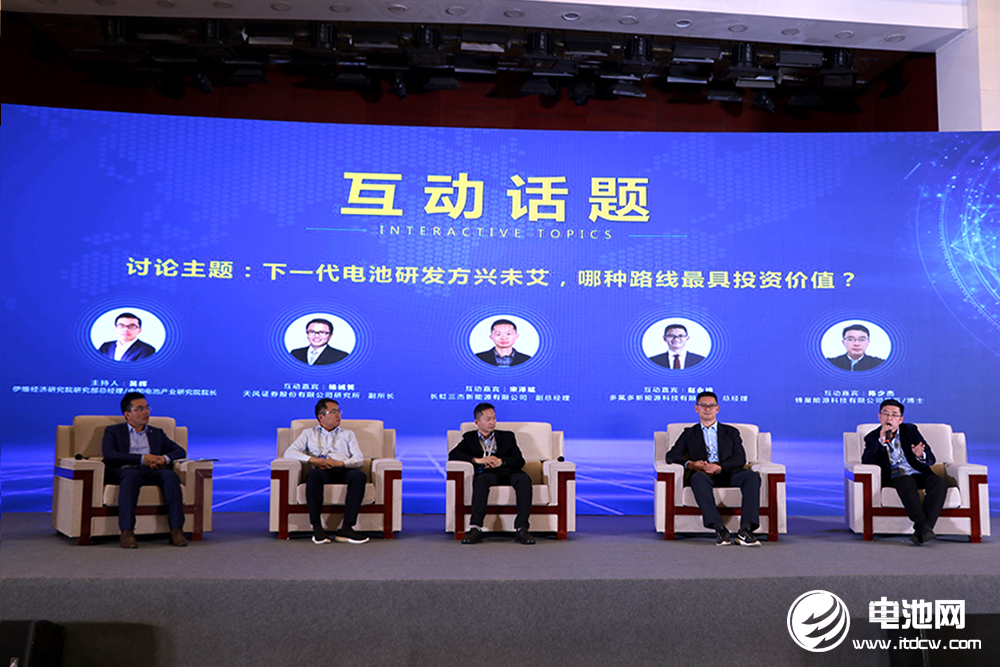 2021第二屆下一代電池技術與市場應用研討會互動環節
