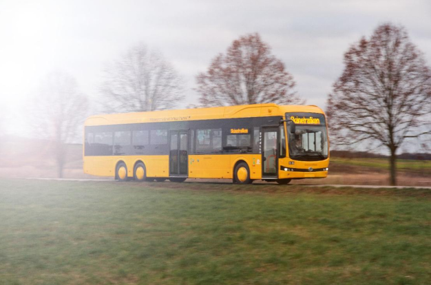 比亞迪純電動大巴馳騁在瑞典