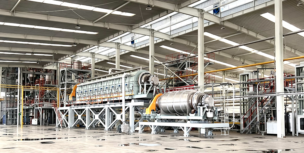 中貝材料萬噸級磷酸錳鐵鋰智慧工廠全面投產(chǎn)