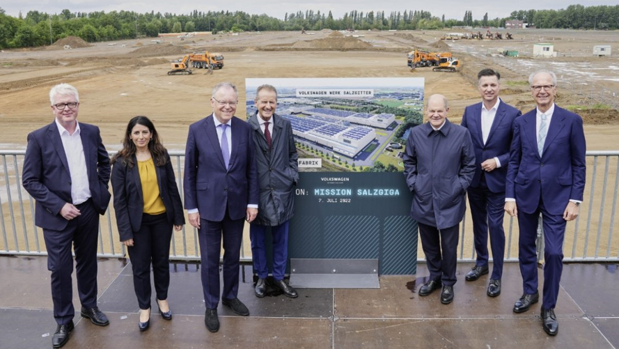 大眾德國薩爾茨基特電池廠破土動(dòng)工
