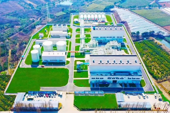 非補燃式壓縮空氣儲能電站 圖片來源：中國能建