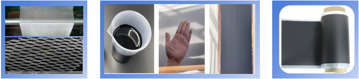 03 涂碳網狀集流體與導電膠 03 涂碳網狀集流體與導電膠