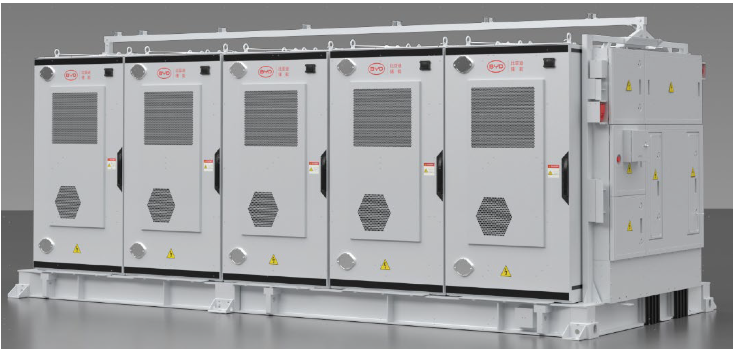 圖表32:比亞迪魔方儲能系統 圖表32:比亞迪魔方儲能系統