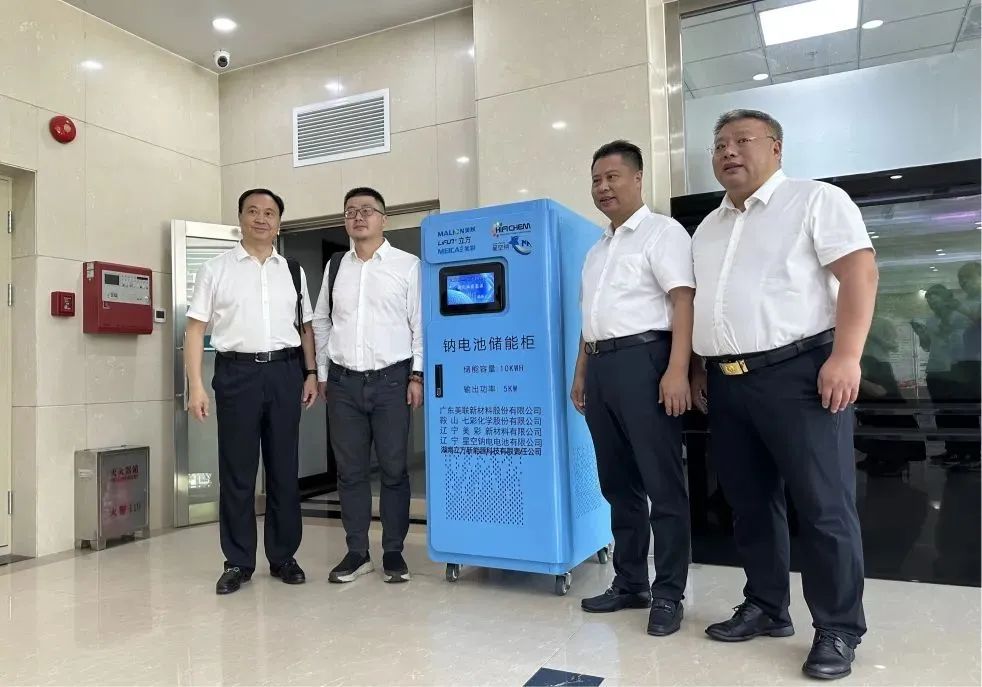 首個普魯士藍鈉離子電池儲能示范項目正式投入使用