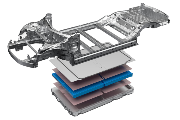 CTB電池車身一體化結構 CTB電池車身一體化結構