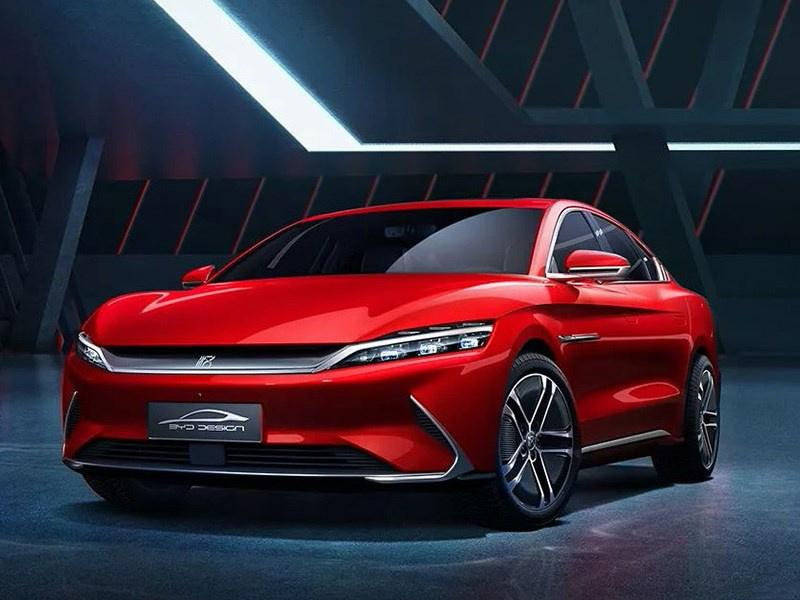 比亞迪于2020年3月29日發布的刀片電池,率先應用在了“漢”車型上 比亞迪于2020年3月29日發布的刀片電池,率先應用在了“漢”車型上