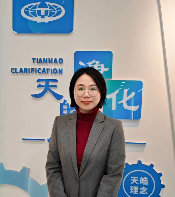 丹東天皓凈化材料有限公司市場部負責人王玲玲