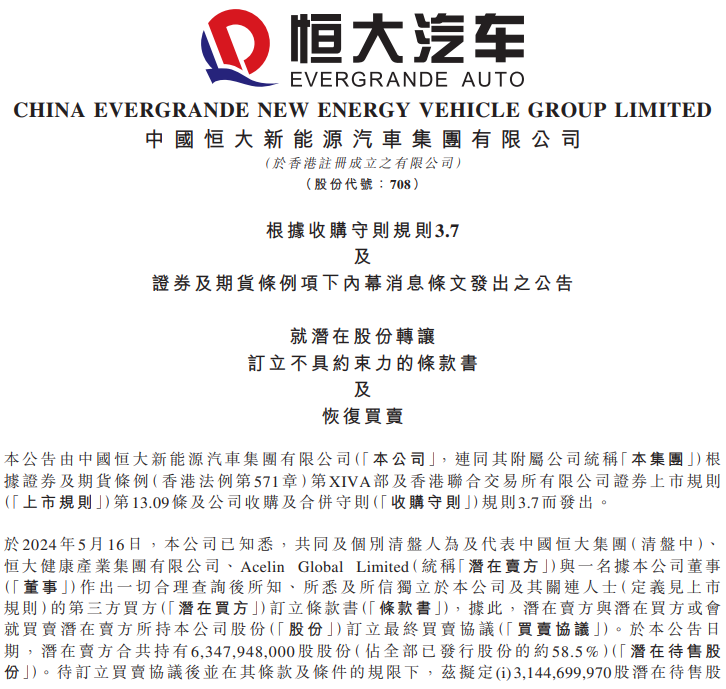 恒大汽車 恒大汽車