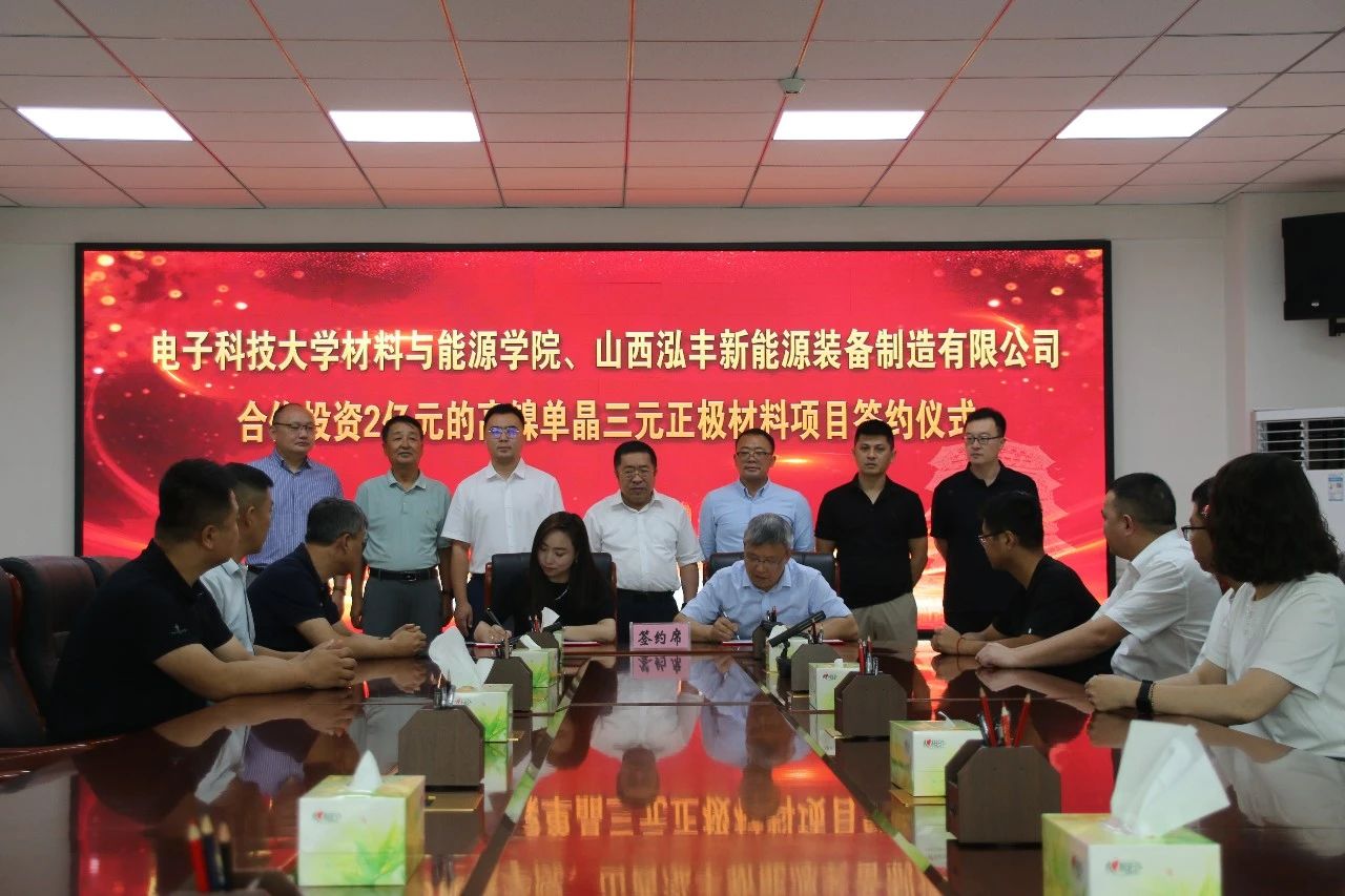 高鎳單晶三元正極材料項目