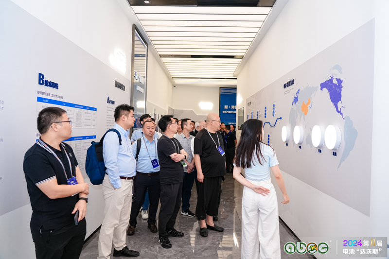 ABEC 2024 | 第11屆中國（廣州）電池新能源產(chǎn)業(yè)國際高峰論壇與會嘉賓參觀考察捷盟智能