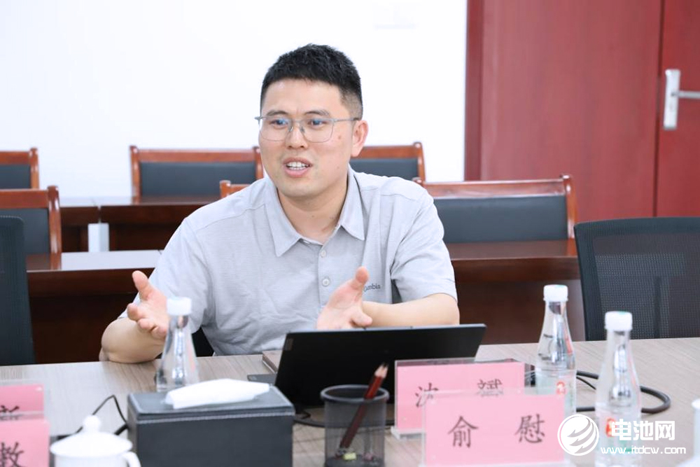 中國電池新能源產業鏈調研采訪團（安徽站）一行到訪安瓦科技